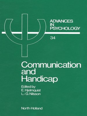cover image of Communication and Handicap
